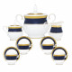 Odessa Cobalt Gold Tea Set 