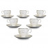 Platinum Wave Tea Set - 9317 - Noritake