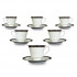 Regent Platinum Tea Set - 4333 - Noritake