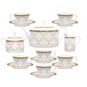 Trefolio Gold Tea Set - 4945 - Noritake